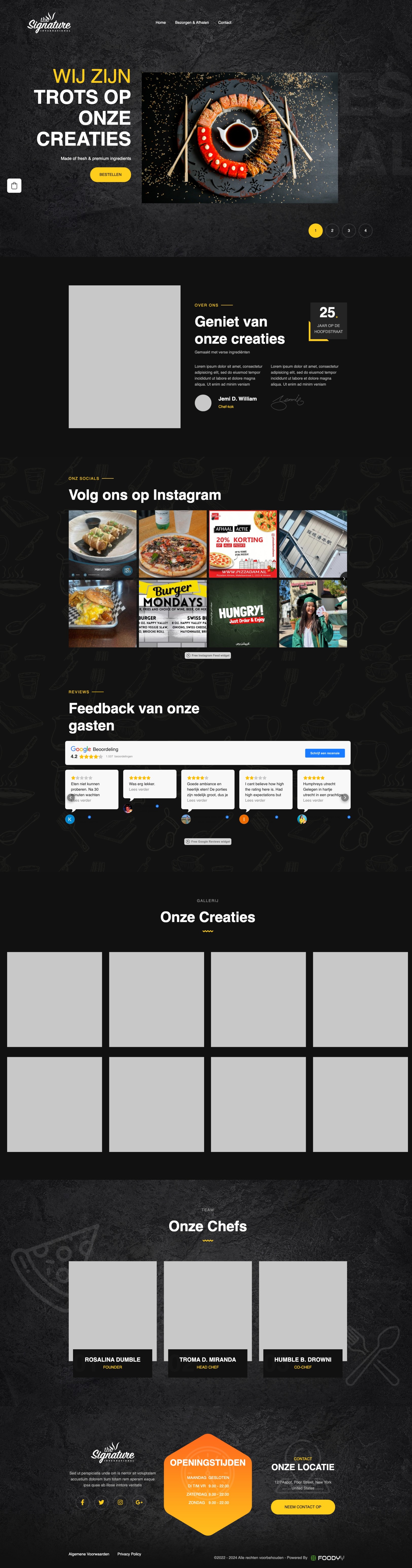screenshot demo sushi